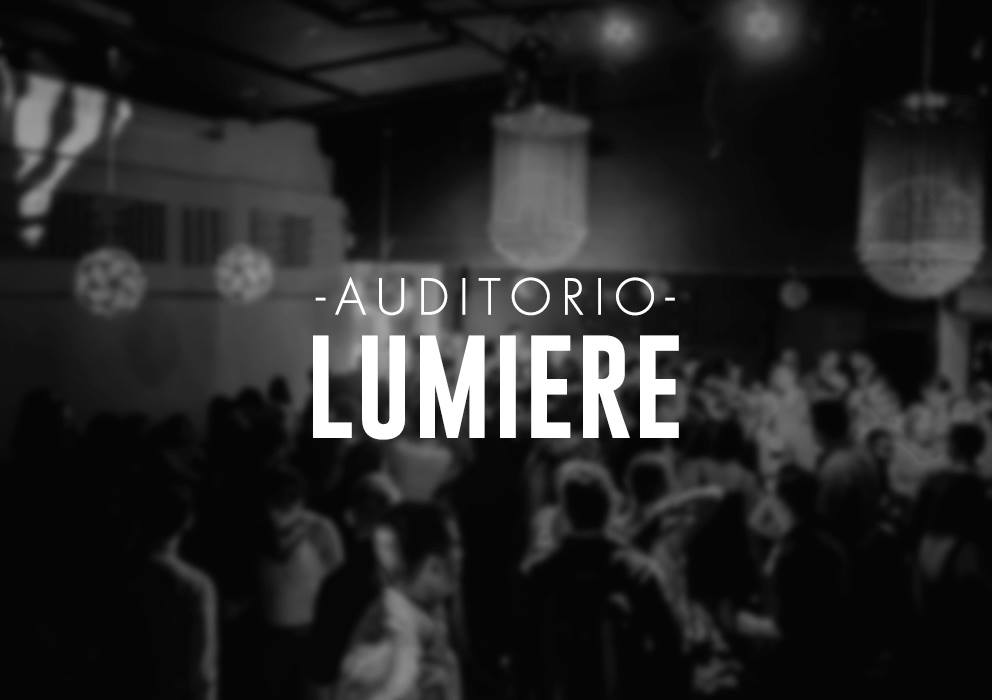 Image of the Auditorio Lumiere event area